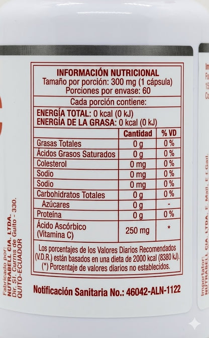 Vitamina C Súper Absorción