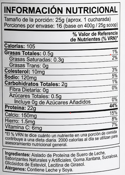Proteina Aislada Iso Pro 400g